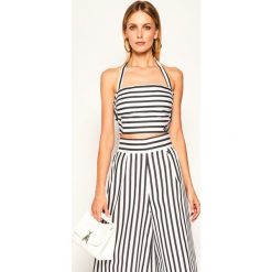 Top Liu Jo Beachwear VA0061 T5899. Bluzki damskie Liu Jo Beachwear, s, bez wzorów, z bawełny, polo, bez rękawów. Za 349,00 zł.