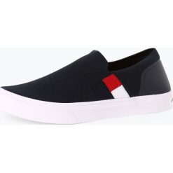Tommy Hilfiger - Tenisówki męskie, niebieski. Niebieskie trampki męskie TOMMY HILFIGER, bez wzorów, bez zapięcia. Za 299,95 zł.