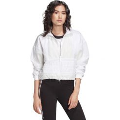 Adidas Originals Kurtka Biały. Białe kurtki damskie adidas Originals, na wiosnę, bez wzorów, z nylonu. Za 309,95 zł.