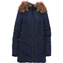 Ciemnoniebieska Kurtka Reliable. Brązowe kurtki damskie pikowane marki QUECHUA, na zimę, m, z materiału. Za 209,99 zł.