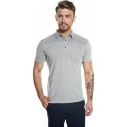 Koszulka polo bird szary. Szare koszulki męskie Recman, m, bez wzorów, bez rękawów. Za 129,00 zł.