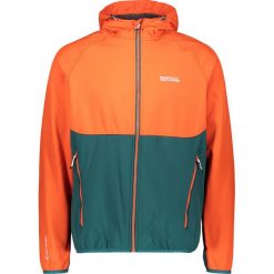 Kurtka softshellowa "Arec II" w kolorze pomarańczowo-zielonym. Pomarańczowe kurtki męskie Regatta Men, xl, bez wzorów, z materiału, bez kaptura. W wyprzedaży za 109,95 zł.