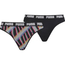 Puma 2-pack Spodenki Czarny Wielokolorowy. Czarne figi damskie Puma, xs, z elastanu. Za 85,95 zł.