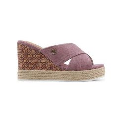 U.S. POLO ASSN. sandały damskie 37 fioletowy. Fioletowe sandały damskie U.S. Polo Assn., w paski, bez obcasa, z paskami. Za 179,00 zł.