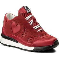 Sneakersy damskie: Sneakersy LOVE MOSCHINO – JA15294G05JG250A Cro/Vit/Ret.Rosso