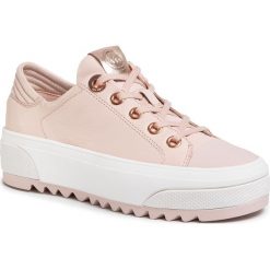 Sneakersy MICHAEL MICHAEL KORS - Keegan Lace Up 43R0KEFS2L Soft Pink. Różowe półbuty damskie MICHAEL Michael Kors, ze skóry. Za 779,00 zł.
