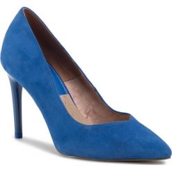 Szpilki TAMARIS - 1-22443-24 Royal 838. Niebieskie półbuty damskie Tamaris, bez wzorów, z zamszu, bez obcasa, na obcasie, bez zapięcia. Za 279,00 zł.