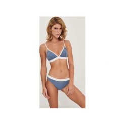 Be Adventurous Biustonosz. Niebieskie biustonosze Undress Code, bez wzorów, z materiału. Za 230,00 zł.