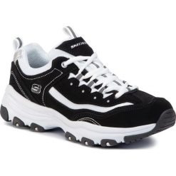 Sneakersy SKECHERS - I - CONIK 88888250 BKW Black. Czarne półbuty damskie Skechers, na co dzień, bez wzorów, ze skóry ekologicznej, bez obcasa, na płaskiej podeszwie, bez zapięcia. Za 229,99 zł.