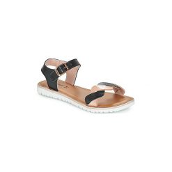 Sandały Dziecko Kickers BETH. Czarne sandały dziewczęce Kickers, bez zapięcia. Za 169,20 zł.