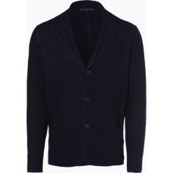 Drykorn - Kardigan męski – Vale, niebieski. Niebieskie kardigany męskie DRYKORN, xxl, bez wzorów, z wełny, eleganckie. Za 699,95 zł.