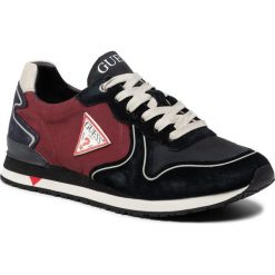 Sneakersy GUESS - New Glorym FM8NWG FAB12 BORDE. Czerwone sneakersy męskie Guess, bez zapięcia. W wyprzedaży za 299,00 zł.