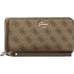 Portfele damskie: Duży Portfel Damski GUESS – Jacqui (SG) Slg SWSG69 65460 BRO