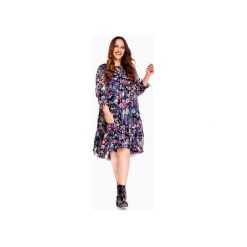 Zwiewna sukienka boho w kwiaty. Niebieskie sukienki damskie Bird, w kwiaty, boho, bez kołnierzyka, bez rękawów. Za 558,00 zł.
