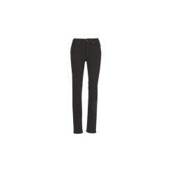 Jeansy straight leg Levis 724 HIGH RISE STRAIGHT. Brązowe jeansy damskie marki Levi's®, l, w kratkę, z bawełny, z klasycznym kołnierzykiem, z długim rękawem. Za 439,00 zł.