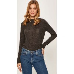 Noisy May - Sweter. Szare swetry damskie Noisy May, s, bez wzorów, z elastanu, bez rękawów, bez kaptura. W wyprzedaży za 59,90 zł.