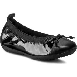 Baleriny damskie lakierowane: Baleriny GEOX – J Piuma Bal F J11B0F 0HH85 C9999 Czarny