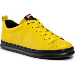 Sneakersy CAMPER - Runner Four K100226-037 Yellow. Żółte sneakersy męskie Camper, bez zapięcia. W wyprzedaży za 319,00 zł.