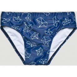 Blukids - Kąpielówki dziecięce 86-98 cm. Niebieskie kąpielówki chłopięce marki Blukids, z dzianiny. Za 29,90 zł.