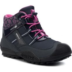 Śniegowce GEOX - J Atreus G.B Wpf A J847HA 00450 C4268 S Navy/Fuchsia. Niebieskie śniegowce dziewczęce Geox, bez zapięcia. Za 279,00 zł.