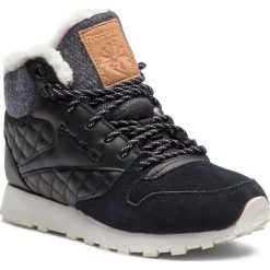 Buty Reebok - Cl Lthr Arctic Boot CN3744 Black/Chalk/Camel/Pink. Czarne buty sportowe damskie Reebok, bez wzorów, ze skóry, sportowe, thinsulate. W wyprzedaży za 359,00 zł.
