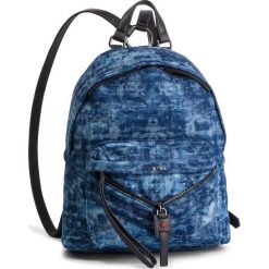 Plecak DIESEL - Le-Zipper Backpack X05882 PS315 H4933. Niebieskie plecaki damskie Diesel, bez wzorów, z materiału, klasyczne. W wyprzedaży za 819,00 zł.