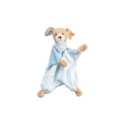 Przytulanki i maskotki: STEIFF Pluszowa przytulanka-szmacianka Piesek, 30 cm kolor niebieski