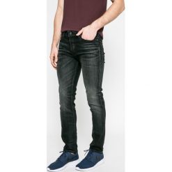 Jack & Jones - Jeansy. Czarne jeansy męskie Jack & Jones, bez wzorów. W wyprzedaży za 159,90 zł.