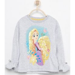 Bluzy dziewczęce: Bluza tangled – Jasny szar