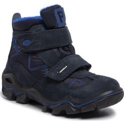 Śniegowce PRIMIGI - GORE-TEX 4393400 S Navy. Niebieskie śniegowce chłopięce Primigi, bez zapięcia, gore-tex. W wyprzedaży za 259,00 zł.
