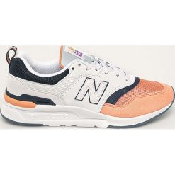 New Balance - Buty CW997HBD. Białe buty sportowe damskie New Balance, bez wzorów, ze skóry, sportowe. W wyprzedaży za 269,90 zł.