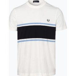 Fred Perry - T-shirt męski, czarny. Czarne t-shirty męskie Fred Perry, s, z haftami, bez kołnierzyka. Za 299,95 zł.