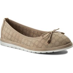 Baleriny JENNY FAIRY TS4211-02. Brązowe baleriny damskie Jenny Fairy, bez wzorów, ze skóry ekologicznej, bez obcasa. W wyprzedaży za 34,99 zł.
