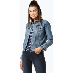 Calvin Klein Jeans - Damska kurtka jeansowa, niebieski. Niebieskie bomberki damskie Calvin Klein Jeans, l, z jeansu. Za 649,95 zł.