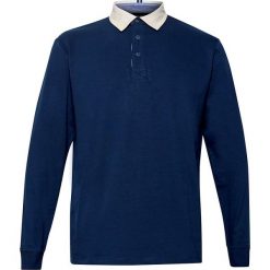 Koszulka polo w kolorze granatowym. Niebieskie koszulki męskie Esprit Men, s, bez wzorów, z bawełny, polo, bez rękawów. W wyprzedaży za 65,95 zł.
