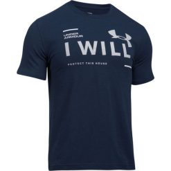 Koszulki sportowe męskie: Under Armour Koszulka męska I Will niebieska r. L (1297961-410)
