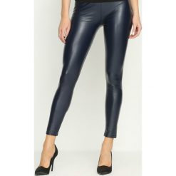 Granatowe Legginsy Formfitting. Niebieskie legginsy Born2be, l. Za 49,99 zł.