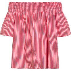 Polo Ralph Lauren STRIPE Bluzka red/white. Czerwone t-shirty chłopięce z nadrukiem marki Polo Ralph Lauren, z bawełny, polo. W wyprzedaży za 239,20 zł.