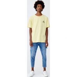 Niebieskie jeansy slim fit carpenter. Niebieskie jeansy męskie Pull&Bear, m, bez wzorów. Za 129,00 zł.