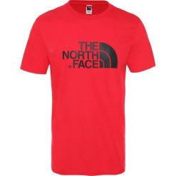 Koszulka T-shirt The North Face Easy T92TX3KZ3 - czerwony. Czerwone koszulki męskie The North Face, xl, bez wzorów, bez kołnierzyka, bez rękawów. Za 126,99 zł.