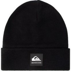 Czapka QUIKSILVER - EQYHA03197 KVJ0. Czarne czapki męskie Quiksilver, bez wzorów, z materiału. W wyprzedaży za 109,00 zł.