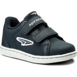 Sneakersy SPRANDI - CP23-5767(III)CH Granatowy. Niebieskie półbuty dziewczęce Sprandi, bez wzorów, ze skóry ekologicznej, na rzepy. Za 69,99 zł.
