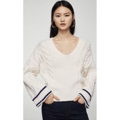 Mango - Sweter Deport. Szare bez kategorii marki Mango, s, z poliesteru. W wyprzedaży za 79,90 zł.