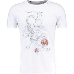 Replay Tshirt z nadrukiem optical white. Białe t-shirty damskie Replay, l, z nadrukiem, z bawełny. W wyprzedaży za 341,10 zł.