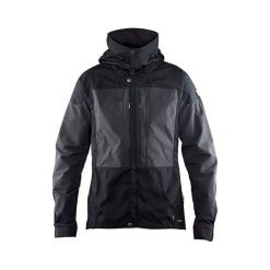 Fjällräven Keb Jacket M, Czarny | 550 | XXL. Czarne kurtki damskie Fjällräven, xxl, bez wzorów. W wyprzedaży za 1593,73 zł.