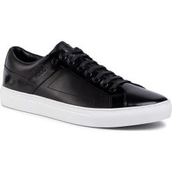 Sneakersy HUGO - Futurism 50421019 10214585 01 Black 001. Czarne sneakersy męskie HUGO, na co dzień, bez wzorów, ze skóry, eleganckie, bez zapięcia. Za 849,00 zł.