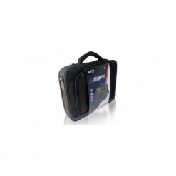Natec Torba Do Laptopa Alligator Black 15.4"/15.6". Czarne torby na laptopa marki Natec, w paski, z nylonu. Za 98,00 zł.