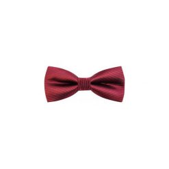 Bordowa mucha w prążki C16. Czerwone muszki męskie Modini Moda Męska, na co dzień, bez wzorów, z poliesteru, eleganckie. Za 29,70 zł.
