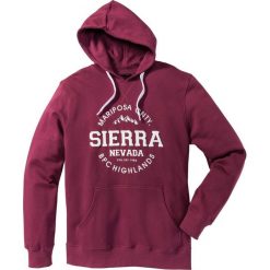 Bluza z kapturem Regular Fit bonprix czerwony. Szare bluzy męskie rozpinane marki House, l, z motywem z bajki. Za 59,99 zł.
