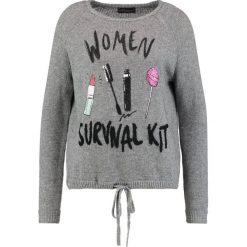 Swetry klasyczne damskie: Princess goes Hollywood Sweter shark skin